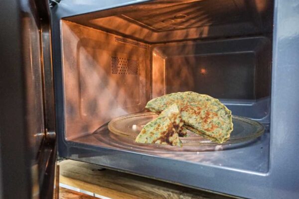 Tandoori Roti in Microwave